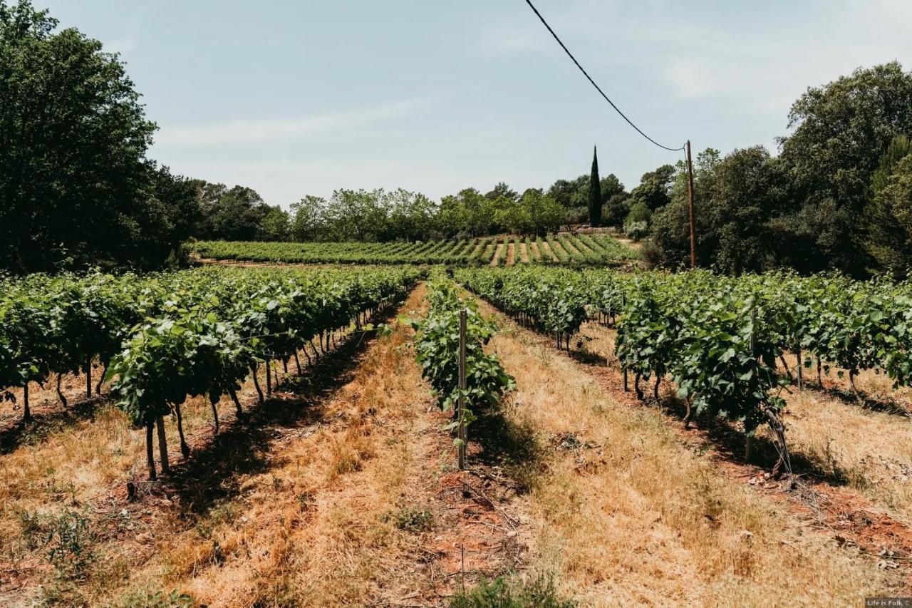 Domaine Des Bruguieres Villa Entrecasteaux Bagian luar foto